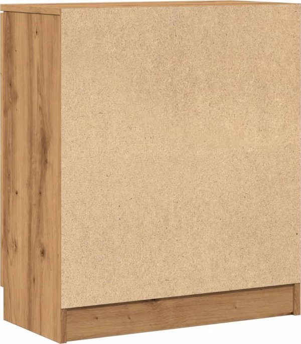 vidaXL ντουλάπι, artisan δρυς, 60x30x70 εκ, σύνθετο ξύλο