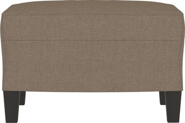 vidaXL Σκαμπό για πόδια, taupe, 60x50x41 εκ., επενδεδυμένο με ύφασμα