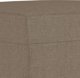 vidaXL Σκαμπό για πόδια, taupe, 60x50x41 εκ., επενδεδυμένο με ύφασμα