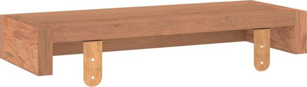 vidaXL Επιτοίχιες ράφες, 2 τεμάχια, 40x15x6 cm, σκληρό ξύλο τεκ