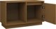 vidaXL Szafka pod TV, miodowy braz, 74x35x44 cm, lite drewno sosnowe