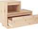 vidaXL vidaXL Szafka nocna, 60x34x51 cm, lite drewno sosnowe