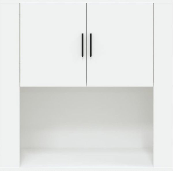 vidaXL Λευκή ντουλάπα τοίχου, 80x33x80 cm, συνθετικό ξύλο