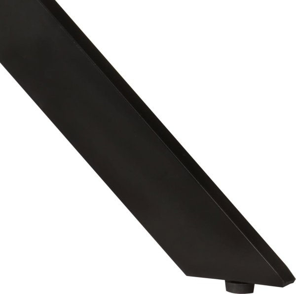 vidaXL Τραπέζι τραπεζαρίας, 110x78 cm, μασίφ ξύλο μάνγκο και μέταλλο