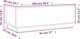 vidaXL vidaXL Stolik kawowy, 100x50x35 cm, lite drewno sosnowe