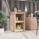 vidaXL Εξωτερικο Ντουλαπι Κουζινας 55x55x92 cm απο Μασιφ Πευκο
