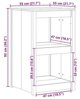 vidaXL Εξωτερικο Ντουλαπι Κουζινας 55x55x92 cm απο Μασιφ Πευκο