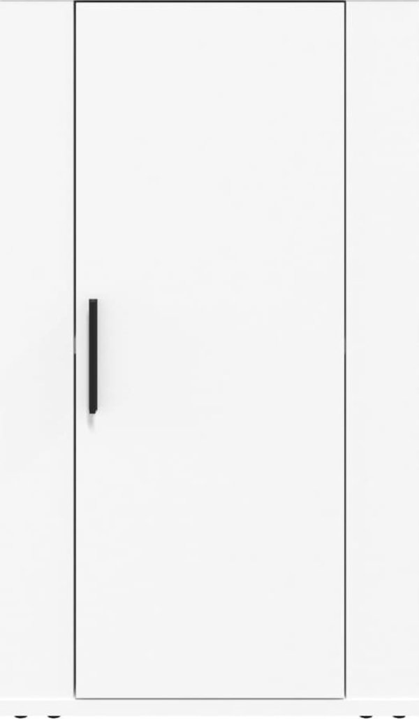 vidaXL Ντουλάπι, Λευκό, 40x33x70 cm, Κατασκευασμένο από Συνθετικό Ξύλο