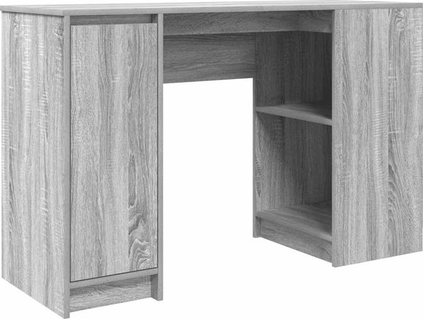 Γραφείο vidaXL Sonoma Γκρι 120x42x76 cm από Ξύλο Υψηλής Ποιότητας