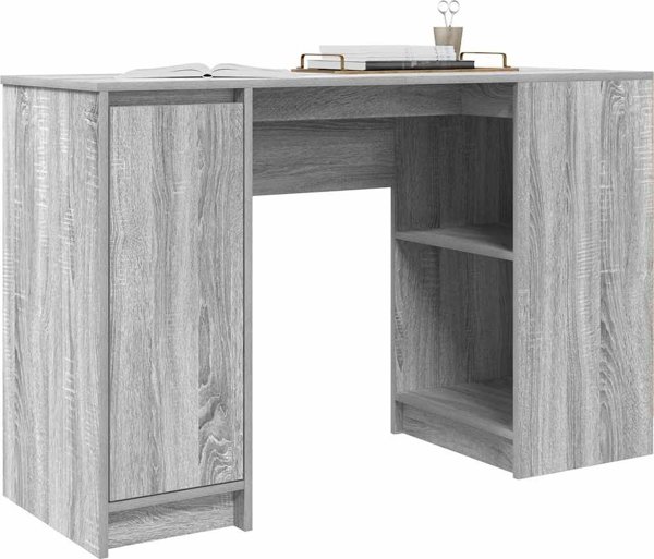 Γραφείο vidaXL Sonoma Γκρι 120x42x76 cm από Ξύλο Υψηλής Ποιότητας