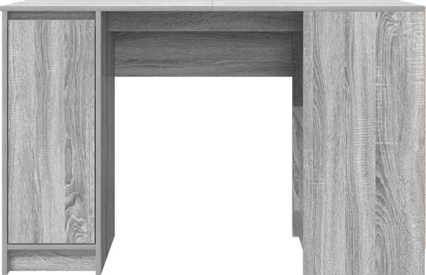 Γραφείο vidaXL Sonoma Γκρι 120x42x76 cm από Ξύλο Υψηλής Ποιότητας