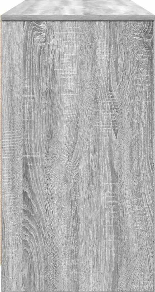 Γραφείο vidaXL Sonoma Γκρι 120x42x76 cm από Ξύλο Υψηλής Ποιότητας