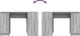 Γραφείο vidaXL Sonoma Γκρι 120x42x76 cm από Ξύλο Υψηλής Ποιότητας