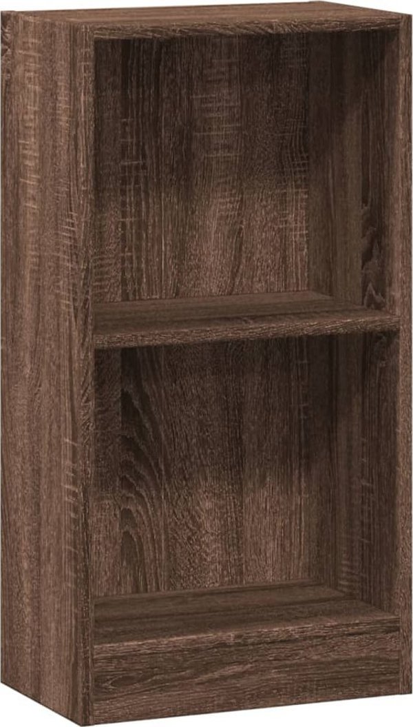 vidaXL Ράφι Καφέ Δρυς, 40x24x76 cm, Υλικό Από Ξύλο
