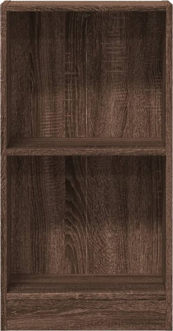 vidaXL Ράφι Καφέ Δρυς, 40x24x76 cm, Υλικό Από Ξύλο