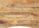 vidaXL Πάγκος γραφείου με κοπή, 100x80x2,5 εκ, ξύλο μάνγκο ακατέργαστο