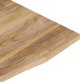 vidaXL Πάγκος γραφείου με κοπή, 100x80x2,5 εκ, ξύλο μάνγκο ακατέργαστο