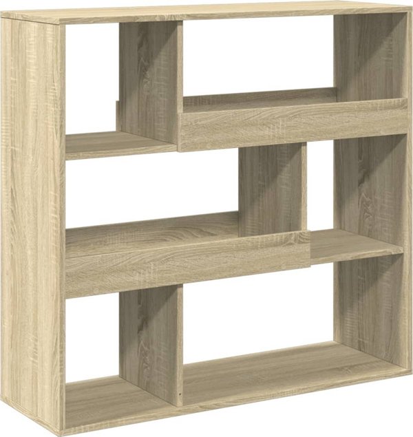 vidaXL Regal na ksiazki przegroda dab sonoma 100x33x94,5 cm