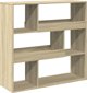 vidaXL Regal na ksiazki przegroda dab sonoma 100x33x94,5 cm