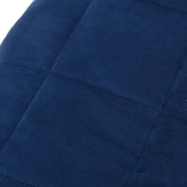 vidaXL Βαρυτικό Κουβέρτα, Μπλε, 200x225 εκ, 13 kg, Υφασμάτινη
