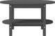 vidaXL vidaXL Stolik kawowy, szary, 80x45x45 cm, lite drewno sosnowe
