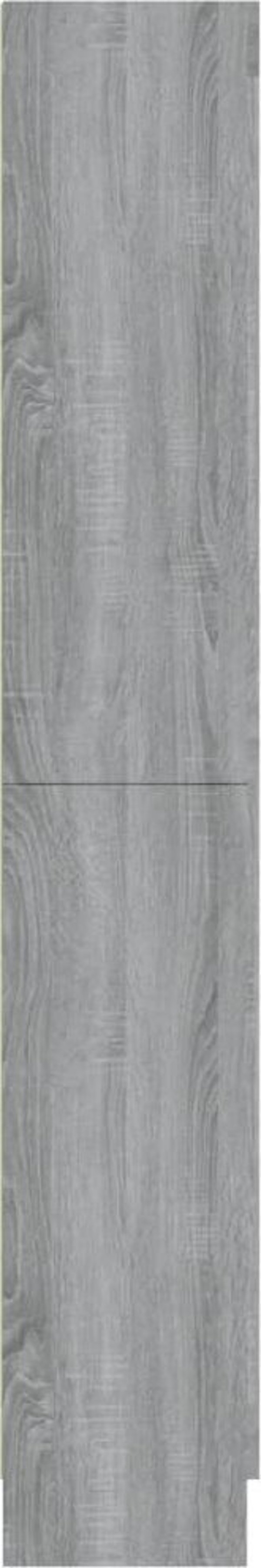 vidaXL Witryna, szary dab sonoma, 82,5x30,5x185,5 cm