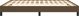 vidaXL Κρεβάτι Continental καφέ σκουρόχρωμο ύφασμα 160x200 cm