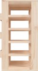 vidaXL vidaXL Stojak na wino, 58,5x33x60,5 cm, lite drewno sosnowe