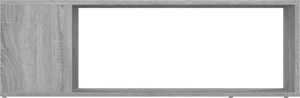 vidaXL Έπιπλο τηλεόρασης, γκρι δρυς σονόμα, 100x24x32 εκ.