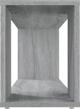 vidaXL Έπιπλο τηλεόρασης, γκρι δρυς σονόμα, 100x24x32 εκ.