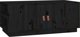 vidaXL vidaXL Stolik kawowy, czarny, 100x50x41 cm, lite drewno sosnowe