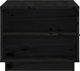vidaXL vidaXL Stolik kawowy, czarny, 100x50x41 cm, lite drewno sosnowe