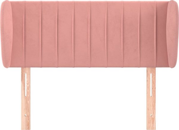 vidaXL Αντάμ Ζαγκόουκερ, ροζ, 83x23x78/88 εκ., βελούδο