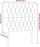 vidaXL Ζελατίνες για κρεβάτι, 2 τεμ., εκρού, 90x7x78/88 εκ, ύφασμα