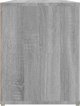 vidaXL Ντουλάπα παπουτσιών, γκρι δρυς Sonoma, 100x35x45 cm