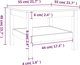 vidaXL Τραπεζάκι σαλονιού μέλι-καφέ 55x55x40 cm από μασίφ πεύκο