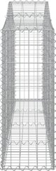 vidaXL Καλάθια γκαμπιόν, 12 τεμάχια, 200x30x80/100 εκ., γαλβανισμένο σίδερο