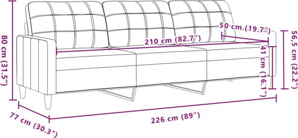 vidaXL 2-cz. zestaw wypoczynkowy z poduszkami, ciemnoszary, aksamit