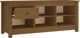 vidaXL Szafka na buty, miodowy braz, 110x38x45,5 cm, drewno sosnowe