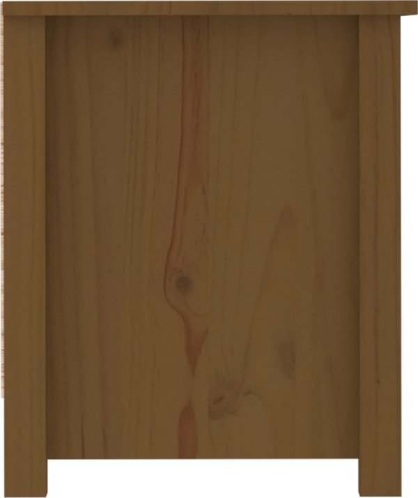 vidaXL Szafka na buty, miodowy braz, 110x38x45,5 cm, drewno sosnowe