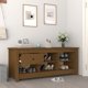 vidaXL Szafka na buty, miodowy braz, 110x38x45,5 cm, drewno sosnowe