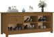vidaXL Szafka na buty, miodowy braz, 110x38x45,5 cm, drewno sosnowe