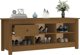 vidaXL Szafka na buty, miodowy braz, 110x38x45,5 cm, drewno sosnowe