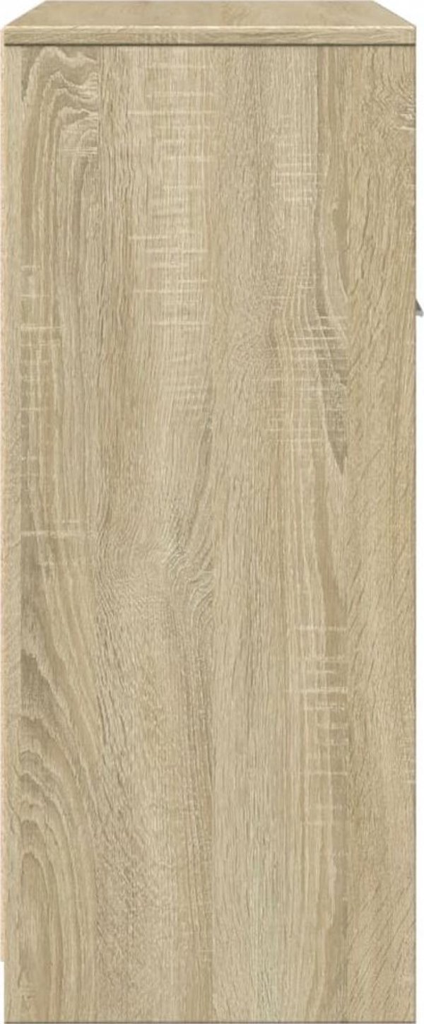 vidaXL Szafka lazienkowa, dab sonoma, 60x33x80 cm, plyta wiorowa