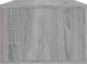 vidaXL Κρεμαστή Ντουλάπα για TV, γκρι δρύς sonoma, 80x36x25 cm