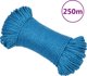 vidaXL vidaXL Linka robocza, niebieska, 3 mm, 250 m, polipropylen