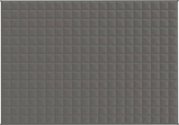 vidaXL Βαρυφορτωμένο κενόμαντο, γκρι, 138x200 cm, 6 kg, ύφασμα