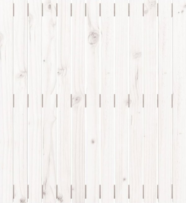 vidaXL Wezglowie lozka, λευκό, 82,5x3x90 cm, μασίφ πεύκο