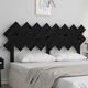 vidaXL Υπόστρωμα Κρεβατιού, Μαύρο, 159,5x3x80,5 εκ., Πεύκο Μασίφ Ξύλο