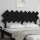 vidaXL Υπόστρωμα Κρεβατιού, Μαύρο, 159,5x3x80,5 εκ., Πεύκο Μασίφ Ξύλο
